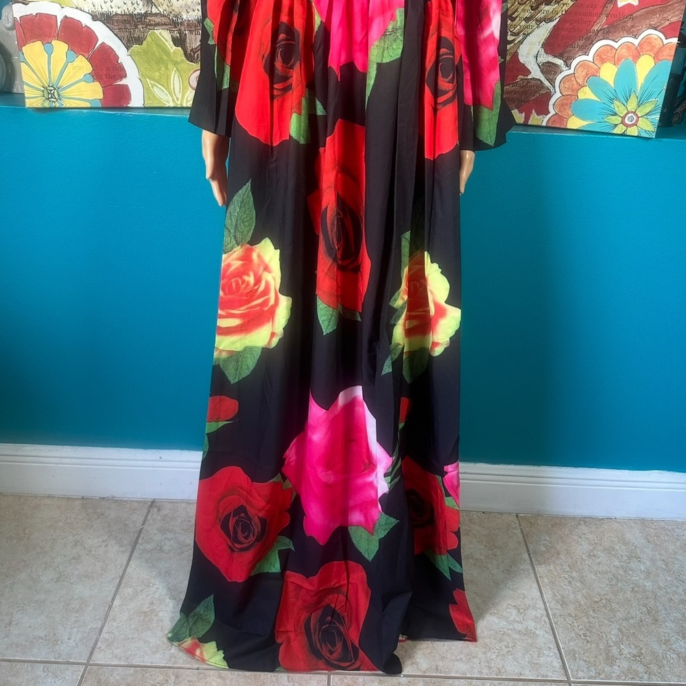 Miss Ord Floral Maxi Dress Small‎ - Picture 6 of 11